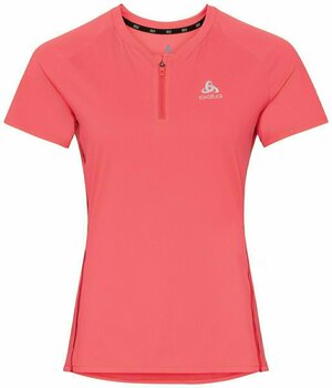 Running t-shirt with short sleeves
 Odlo Axalp Trail Half-Zip Siesta S Running t-shirt with short sleeves - 1