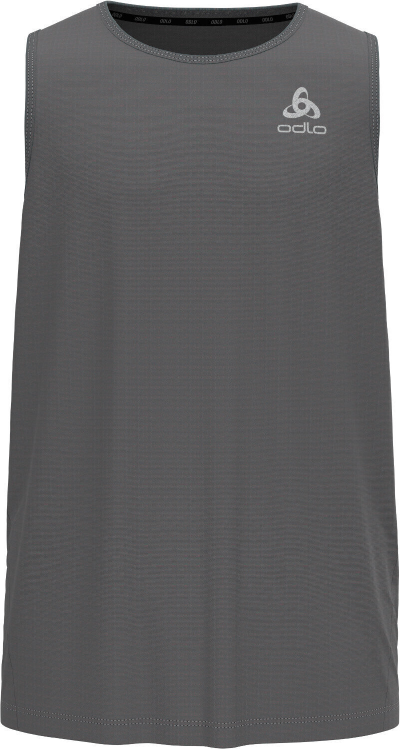 Laufunterhemd Odlo Essential Base Layer Singlet Steel Grey M Laufunterhemd