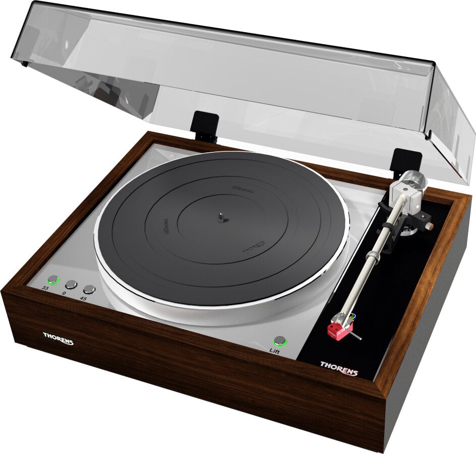 Hi-Fi Turntable Thorens TD 1601 + AT33EV Walnut Hi-Fi Turntable