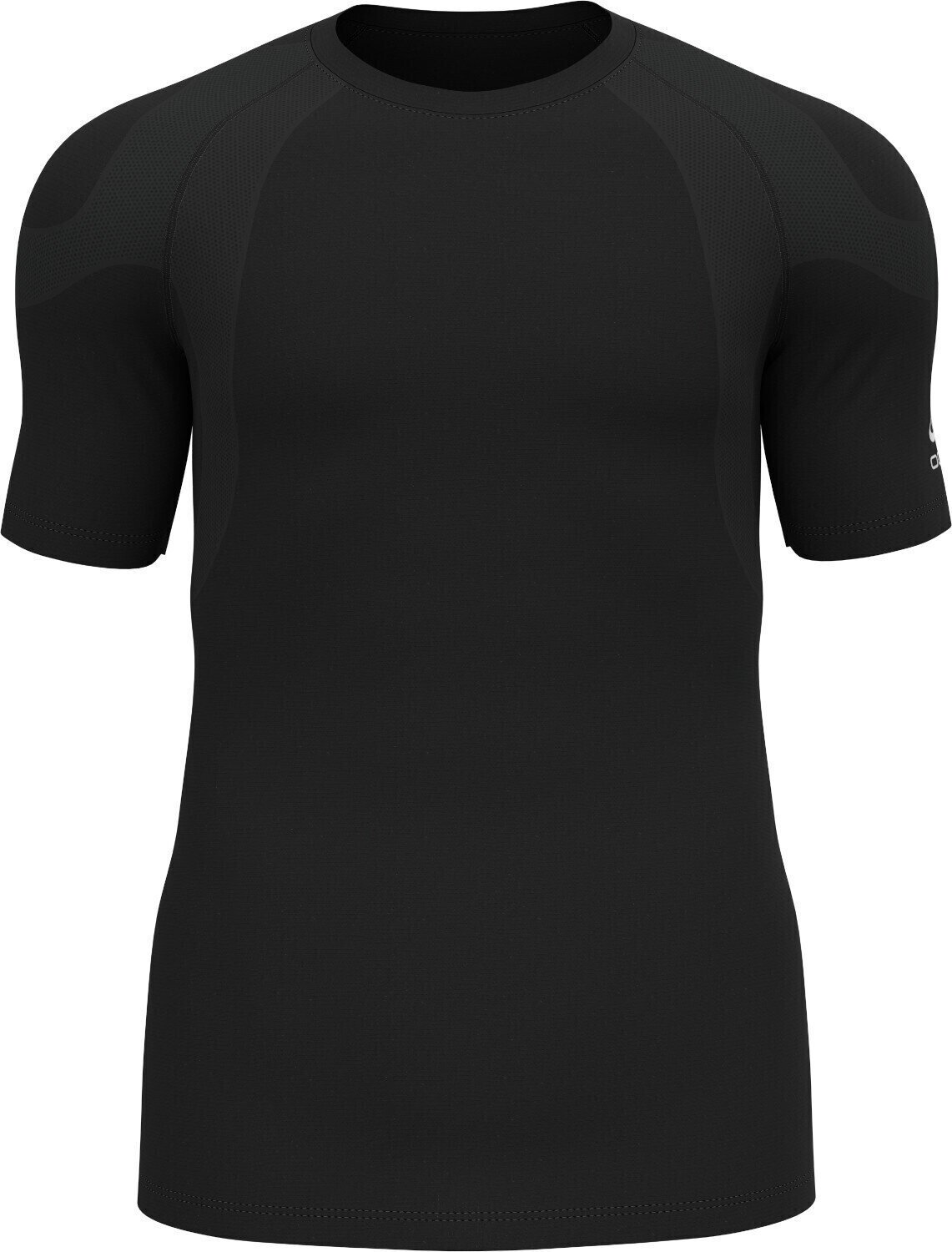 Тениска с къс ръкав за бягане Odlo Active Spine 2.0 T-Shirt Black L Тениска с къс ръкав за бягане