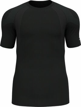 Тениска с къс ръкав за бягане Odlo Active Spine 2.0 T-Shirt Black L Тениска с къс ръкав за бягане - 1