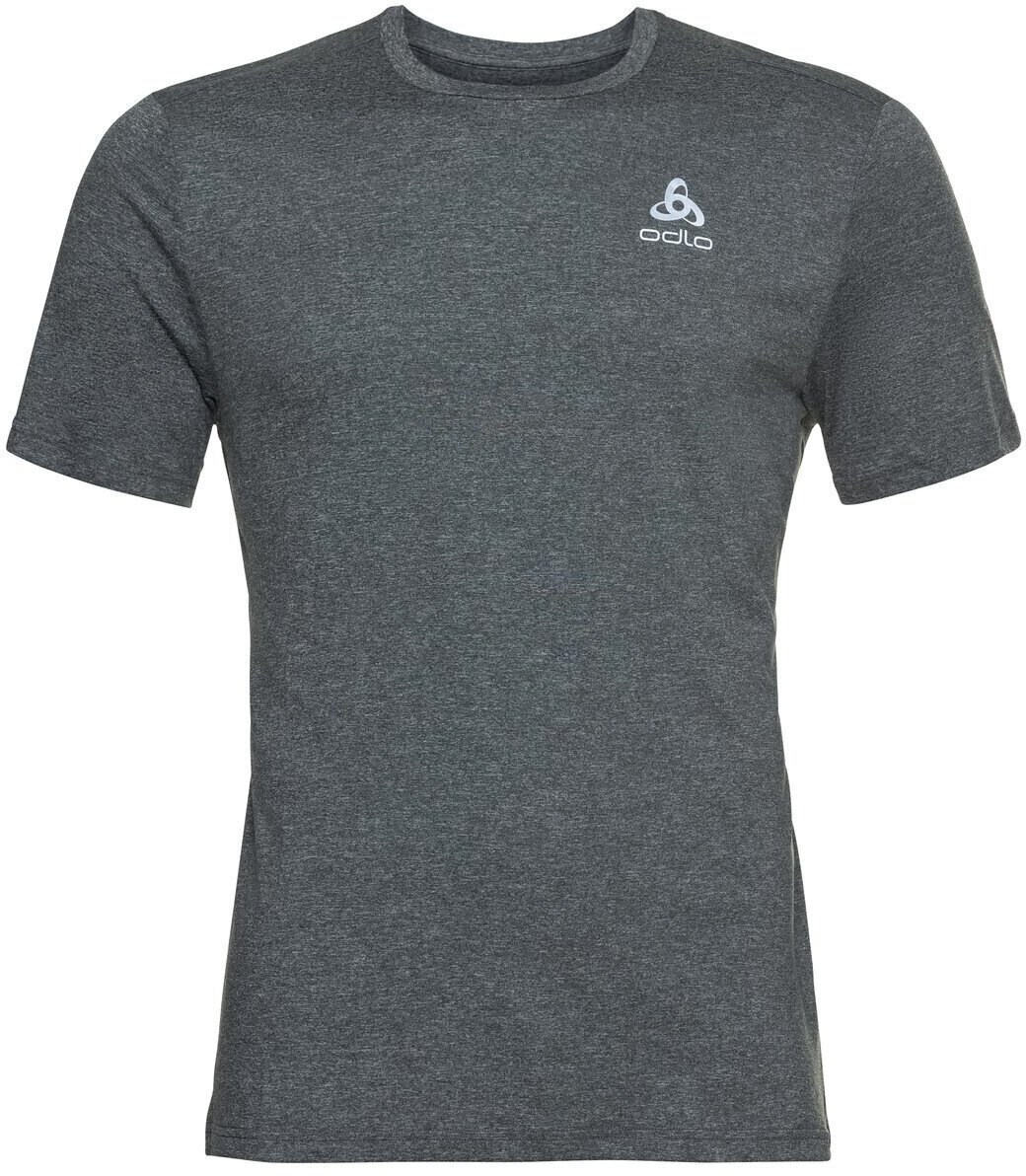 Løbe t-shirt med korte ærmer Odlo Run Easy 365 T-Shirt Grey Melange L Løbe t-shirt med korte ærmer