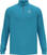 Running sweatshirt Odlo Male Midlayer ESSENTIAL 1/2 ZIP Horizon Blue M Running sweatshirt