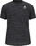 Rövidujjú futópólók Odlo Zeroweight Engineered Chill-Tec T-Shirt Black Melange XL Rövidujjú futópólók