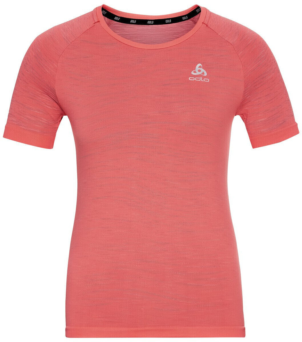Running t-shirt with short sleeves
 Odlo Blackcomb Ceramicool T-Shirt Siesta/Space Dye S Running t-shirt with short sleeves