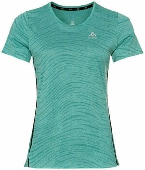 Running t-shirt with short sleeves
 Odlo Zeroweight Engineered Chill-Tec T-Shirt Jaded Melange XS Running t-shirt with short sleeves - 1