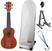 Szoprán ukulele Pasadena SU021BG SET Szoprán ukulele Natural
