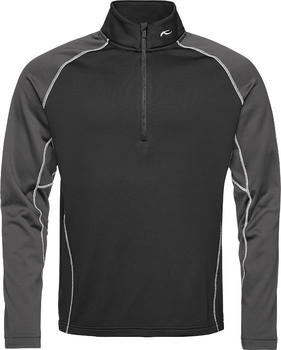 Tröja Kjus Men Diamond Fleece Halfzip Steel Grey 54 - 1