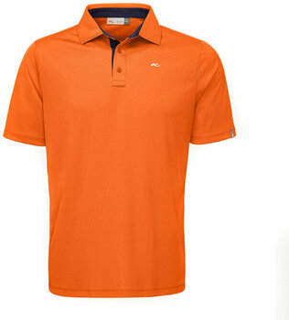 Polo majice Kjus Men Silas Polo S/S K.Orange Atl.Blue 54 - 1