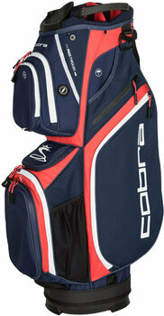 Чантa за голф Cobra Golf King Ultradry Red/Bright White Cart Bag - 1