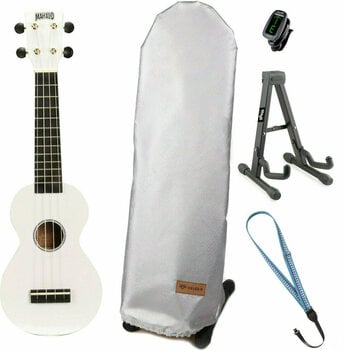 Sopránové ukulele Mahalo MR1 White SET Sopránové ukulele Bílá - 1