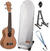 Sopránové ukulele Cascha HH 2024 Premium SET Sopránové ukulele Natural