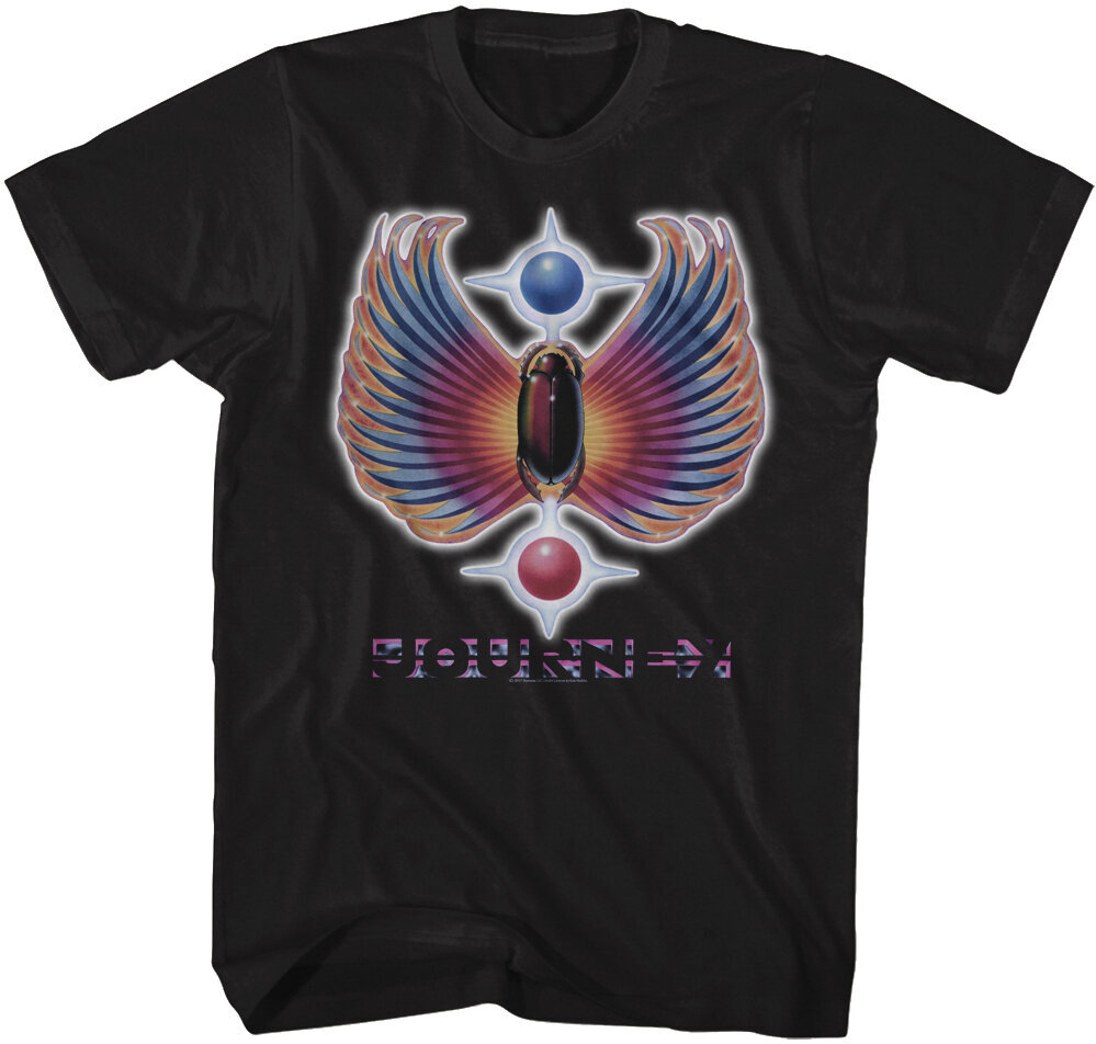 Camiseta de manga corta Journey Camiseta de manga corta Hits Black S