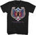Music and Movie T-Shirts: Journey Camiseta de manga corta Hits Black S Camiseta de manga corta Journey Camiseta de manga corta Hits Black S