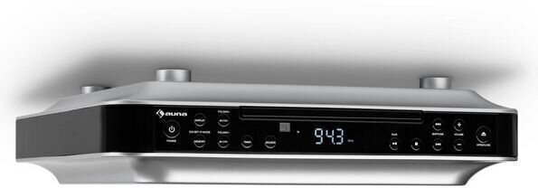 Köksradio Auna KRCD-100 BT Black Köksradio