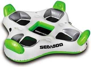 SEA-DOO Inflatable Club Lounge 4 Persons white/green/black SEA-DOO Inflatable Club Lounge 4 Persons white/green/black