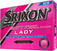 Palle da golf Srixon Soft Feel 5 Lady Passion Pink