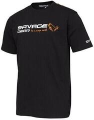 Angelshirt Savage Gear Signature Logo T-Shirt Black Ink