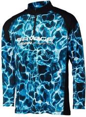T-Shirt Savage Gear Marine UV Long Sleeve Tee Sea Blue