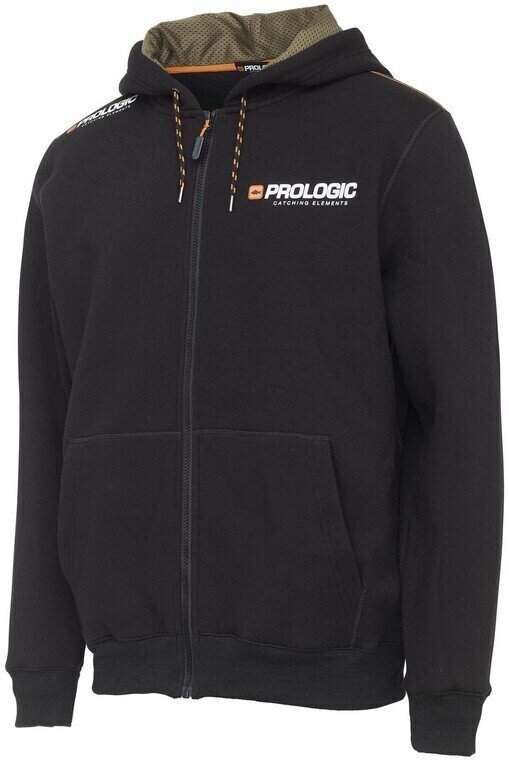 Sudadera Prologic Sudadera Eden Zip Hoodie Black Caviar 2XL