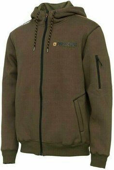 Sweatshirt Prologic Sweatshirt Carpio Zip Hoodie Army Green L - 1