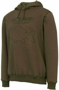 Sweatshirt Prologic Sweatshirt Mega Fish Hoodie Army Green M - 1