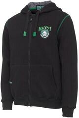 Mikina MADCAT Badge Logo Zip Hoodie Black Caviar