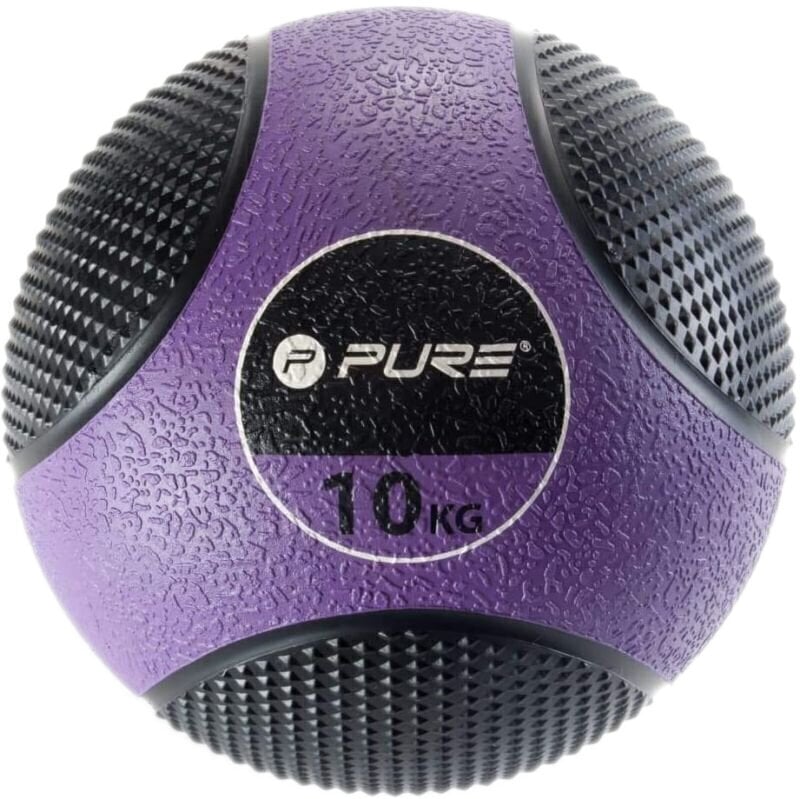 Medizinball Pure 2 Improve Medicine Ball Lila 10 kg Medizinball