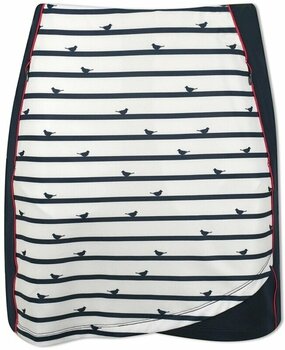Suknja i haljina Callaway Pull-On Birdie Stripe Print Peacoat M - 1