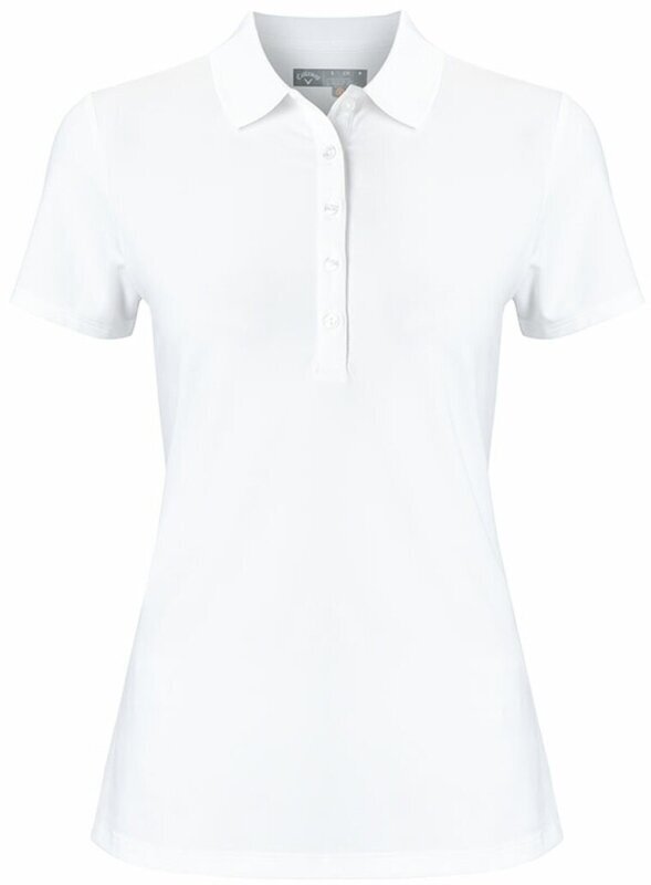 Polo Shirt Callaway Solid Bright White L