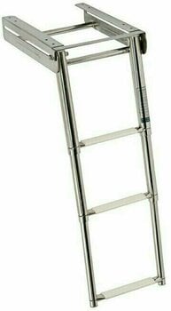 Lodní žebřík, lávka Osculati Underplatform Ladder 4 st. - Inox - 1