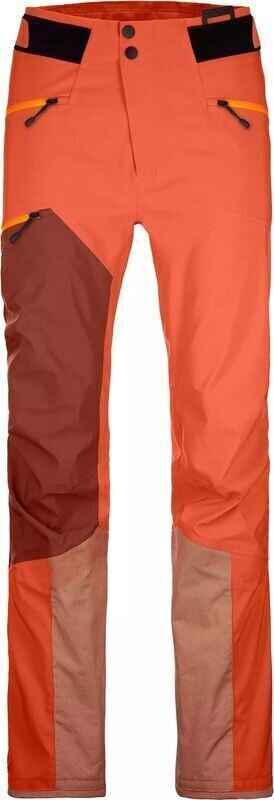 Outdoorové nohavice Ortovox Westalpen 3L M Desert Orange XL Outdoorové nohavice
