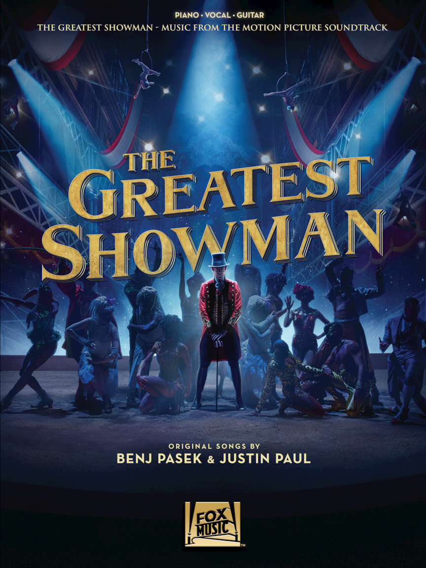 Noty pre klávesové nástroje The Greatest Showman Music from the Motion Picture Soundtrack