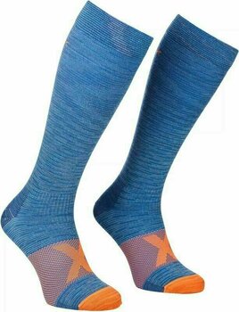 Calze Outdoor Ortovox Tour Compression Long M Safety Blue 39-41 Calze Outdoor - 1