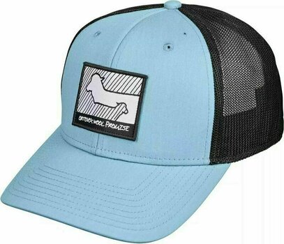 Cappello da baseball Ortovox Wool Promise Trucker Cap Light Blue UNI Cappello da baseball - 1