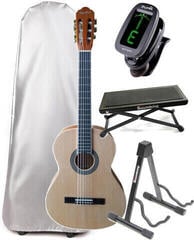 Guitarra clássica com pré-amplificador Pasadena SC01SL 4/4 Guitarra clássica com pré-amplificador