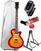Guitarra elétrica SX EC3D Cherry Sunburst