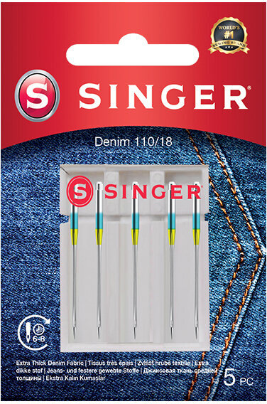 Needles for Sewing Machines Singer 5x110 Single Sewing Needle