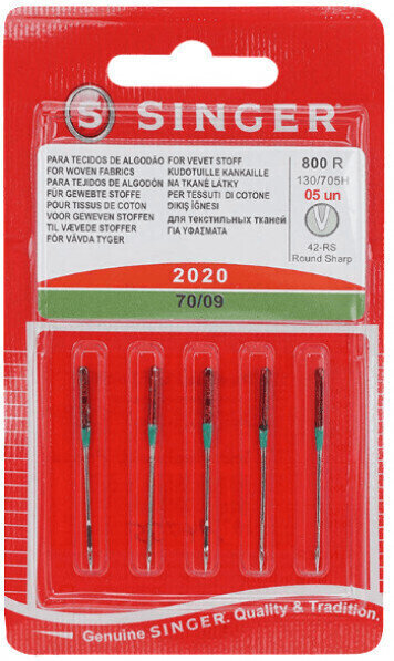 Aiguille pour machine à coudre Singer 2020/70 Aiguille pour machine à coudre