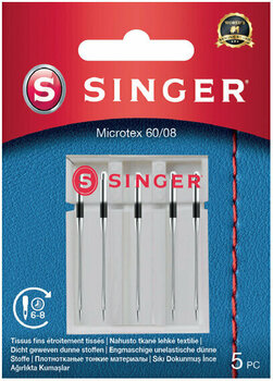 Βελόνα για ραπτομηχανή Singer 5x60 Μονή βελόνα ραψίματος - 1