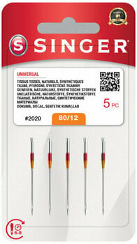 Naaimachinenaalden Singer Ih2020 - 80/12 - 5x Single Sewing Needle - 1