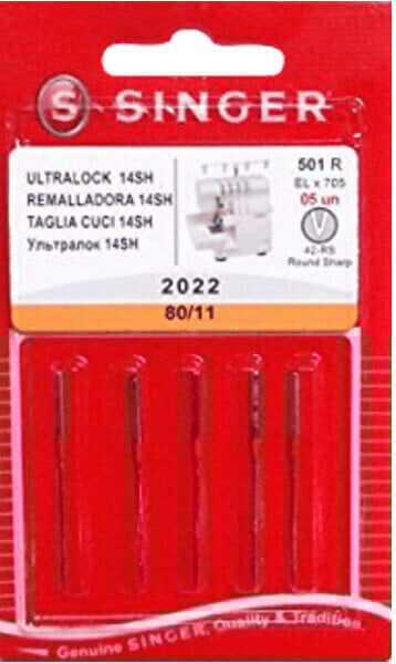 Nadel für Nähmaschine Singer 2022/80 Nadel für Nähmaschine