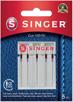 Agulhas para máquinas de costura Singer 5x100 Single Sewing Needle - 1