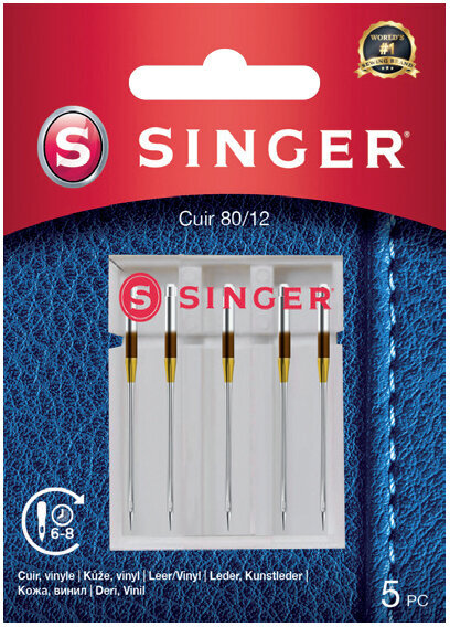 Jehly do šicích strojů Singer 5x80 Jehly do šicích strojů