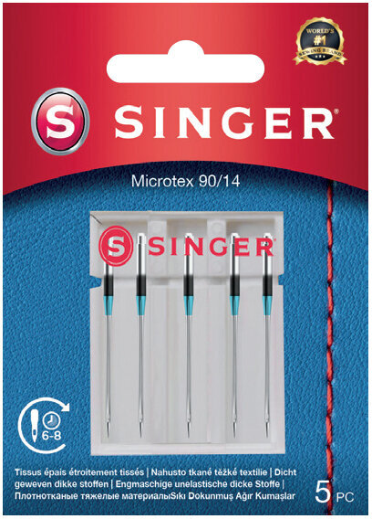 Ompelukoneiden neulat Singer 5x90 Single Sewing Needle