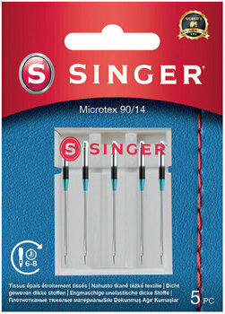 Agujas para Máquinas de Coser Singer 5x90 Single Sewing Needle Agujas para Máquinas de Coser - 1
