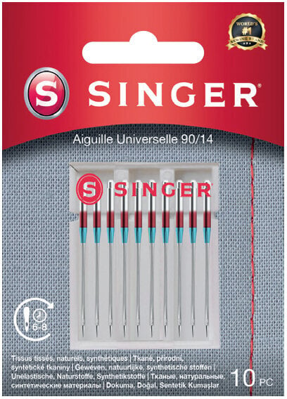 Needles for Sewing Machines Singer 10x90 Single Sewing Needle