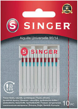 Agujas para Máquinas de Coser Singer 10x90 Single Sewing Needle Agujas para Máquinas de Coser - 1