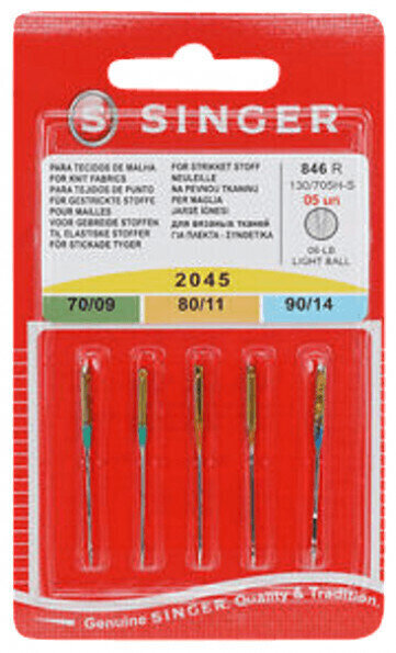 Aiguille pour machine à coudre Singer 2045/70-90 Aiguille pour machine à coudre
