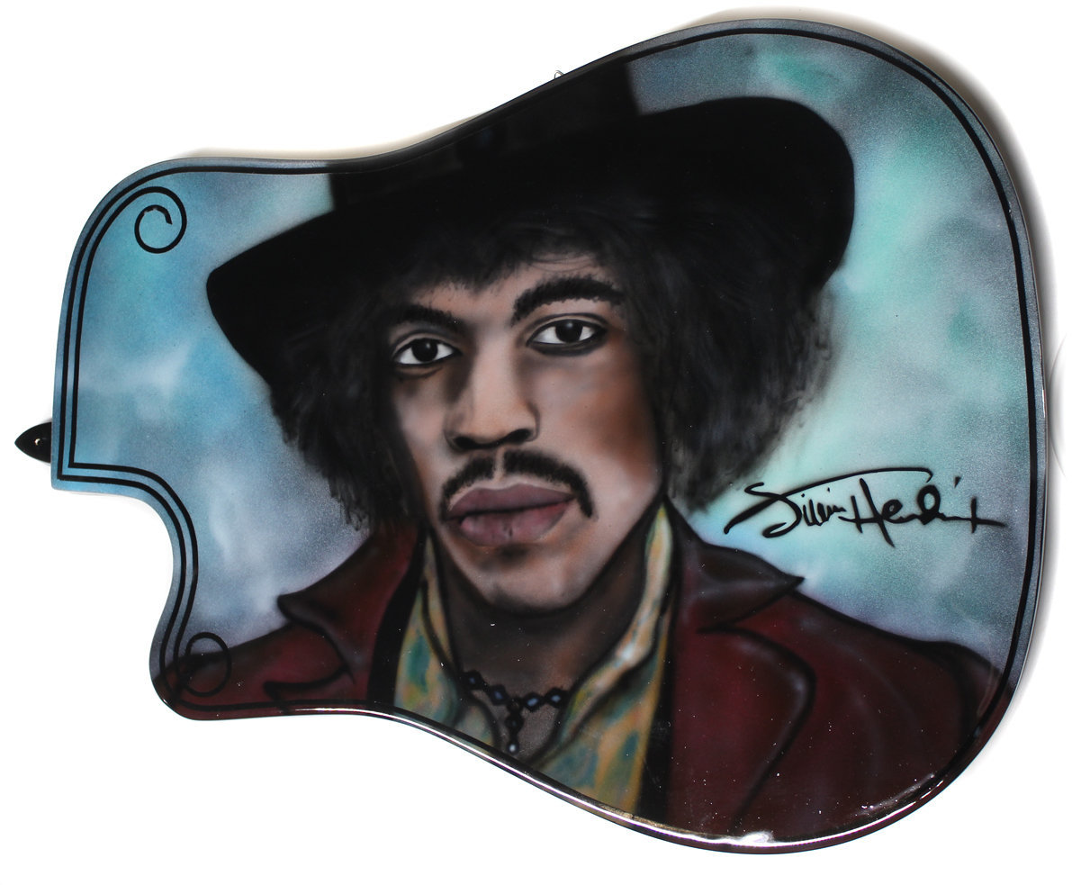 Muut musiikkitarvikkeet TZ Deco Jimi Hendrix Airbrush